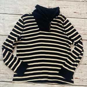 LRL Lauren Jeans Co. Ralph Lauren Women’s Striped Top Longsleeve Size XL
